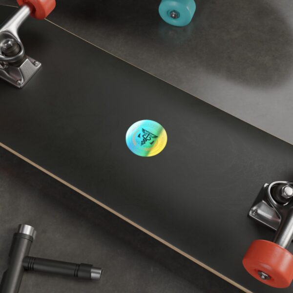Die Cut ACBAA Seal - Holographic Die-cut Stickers - Image 2