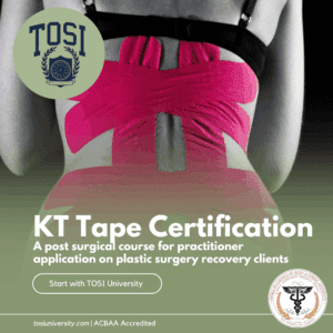 KT Tape Certification Course for post plastic surgical application