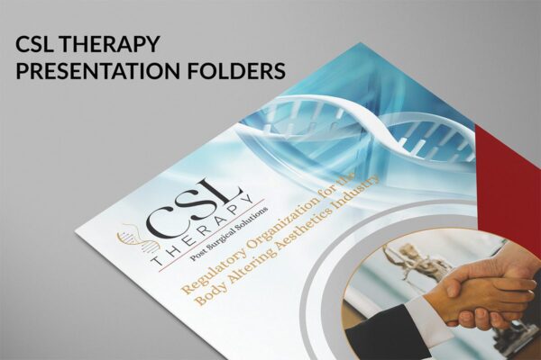 CSL Therapy Presentation Folders